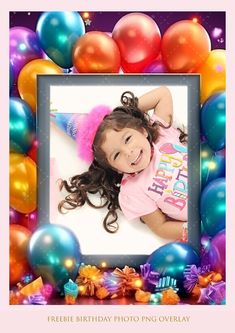 Composite Images, Frame Birthday, Png Frame, Composite Photography, Birthday Photo Frame, Birthday Png, Basic Knowledge, Birthday Frames, Beautiful Birthday