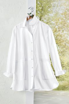 Free Spirit Oversized Poplin Tunic