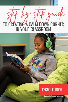 Here is a step by step guide to creating a calm down corner in your classroom. Sometimes students NEED THIS SPACE to debrief and continue their student centered learning daily. social emotional learning, classroom management, soothing space, calming space, peace corner, school counseling, teacher tips, social emotional activities, social emotional learning activities, behavior management, self regulation for kids, coping strategies Self Regulation For Kids, Peace Corner, Teacher Classroom Ideas, Positive Classroom Environment, Emotional Activities, Calm Corner, Student Centered Learning, Mindfulness Books, Emotional Learning Activities