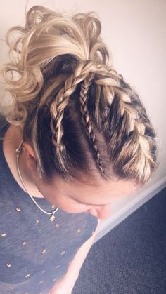 Hairstyle Ideas Easy, Competition Hair, Dance Hairstyles, Trendy Hairstyle, Cool Braid Hairstyles, Easy Hairstyle, Work Hairstyles