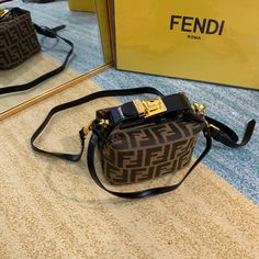 Charm -  Bag - FED - 469 Fendi Bag, Fendi Handbag, Luxury Bag, Evening Clutch Bag, Branded Bags, Tote Backpack, Black Handbags, Designer Handbags, Evening Bags