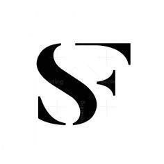 the letter s is made up of black and white letters, with an arrow in the middle