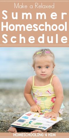 These summer homeschool schedule ideas will help you create a relaxed rhythm and routine for your summer days. Help your preschool, kindergarten, 1st grade, or 2nd grade student keep learning all summer long with fun activities and projects. Schedule lessons and units for multiple kids. You'll also learn about options for homeschooling year round in this post! Homeschool Schedule Ideas, Homeschool Schedule Printable, Schedule Ideas, Homeschool Routine, Homeschool Education, Keep Learning, Homeschool Schedule