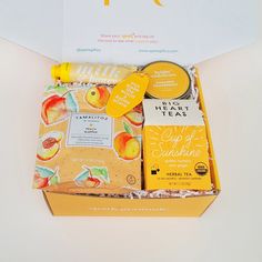 Welcome to the “You Are My Sunshine” Gift Box, the sweetest way to brighten up someone’s day. Packed with warmth and positivity, this gift is perfect for your special someone. What’s Inside: “Cup of Sunshine” Tea: Sip on a blend of soothing herbs and spices, infused with the comforting aroma of sunshine. Mil and Honey Lotion: Nourish your skin with this luxurious lotion, leaving it soft, smooth, and radiant. “Sugared Grapefruit” Travel Candle: Fill your space with the sweet and refreshing scent Sugared Grapefruit, Cup Of Sunshine, Honey Lotion, Motel Keychain, Organic Herbal Tea, Travel Candles, Pet Holiday, What Inspires You, Herbs And Spices