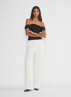 THE LIMITLESS PANT™ Japanese Crepe, Crepe Trousers, Japanese Crepes, Sweater Blazer, Aritzia Wilfred, Knitwear Dress, Crepe Fabric, Zip Sweater, Clothes Collection