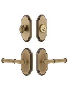 an image of two door knobs with handles