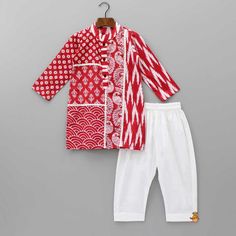 Little Muffet: Shop Online For Kids Indian Ethnic Wear & Party Dresses – Page 2 Faux Mirror, Pakistani Women Dresses, Red Kurta, Girls Party Wear, Embroidered Kurti, White Pajamas