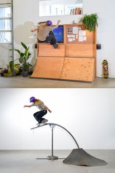 Skate Break Series Turns Furniture Pieces Into Skateboard Ramps Andy Anderson, Broken Series, Skateboard Ramps, Convertible Furniture, Skateboarder, Furniture Pieces, Everyday Objects