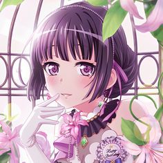 Bandori Rinko, Bang Dream Icons, Girls Party, Sweet Girls, Art