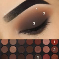 Morphe 350, Teknik Makeup, Makeup Morphe, Mekap Mata, Natural Smokey Eye, Makeup Pictorial, Makeup Tip, Smokey Eye Tutorial