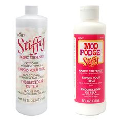 two different types of hair products on a white background