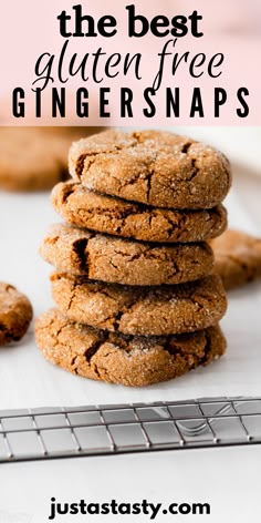 the best gluten free ginger snaps recipe