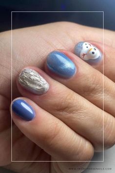 Cute 3D Melting Snowman Nails Design Ideas Melting Snowman, Melting Snowmen, Winter Nail, Nail Art Ideas