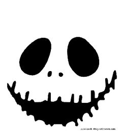 a black and white image of a skull with two eyes on it's face