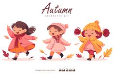 Autumn Girl, Children's Stories, Cartoon Clipart, Girl Character, Anime Muslim, Childrens Stories, Clipart Design, Girls Characters, Cartoon Clip Art