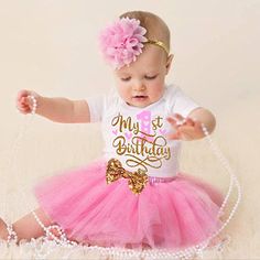 Princess Tutu Dress For First Birthday Easter, Cake Smash Dress, Princess Tutu Dress With Floral Applique For Birthday, Cute Pink Top For First Birthday, Personalized Pink Top For First Birthday, Custom Pink Tops For First Birthday, Girl Birthday Cake, 1st Birthday Dress, Birthday Romper