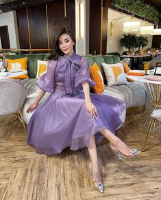 Casual Dress Korean Style, Elegant Pose, Galaxy Stuff, Leather A Line Skirt, Colorful Outfit, Feminine Wardrobe, Female Transformation, Fashion Design Collection, Girls Frock Design