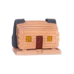 The Log Cabin Incense Burner from Inscents. Cabin In The Woods, Cabins In The Woods, Incense Burner, In The Woods, Log Cabin, Hot Cocoa, Santa Fe, Incense, Cocoa