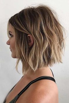 Bob Cut Hair, Medium Bob Haircut, Popular Short Hairstyles, Bob Hairstyles For Fine Hair, Penteado Cabelo Curto