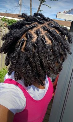 Starter Locs Styles, Styling Locs, Girls With Locs, Locs Color, Locs Inspiration, Loc Ideas, Women With Locs