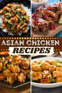 These Asian chicken recipes showcase the best of that region’s aromatic and flavorful cuisine. From General Tso to chow mein to stir-fry, these easy dinners are guaranteed family-pleasers. Crockpot Asian Chicken Recipes, Best Chicken Stir Fry Recipe, Homemade Chinese Food Recipes, Asian Chicken And Rice, Most Popular Dinner Recipes, Chicken Stir Fry Recipes, Chicken Recipes Asian, Chinese Rolls, Chinese Dishes Recipes