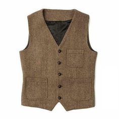 Retro Formal Men's Waistcoat Wool Blend Tweed Slim Single Breasted Short Vest L Item description Brand Unbranded Size S-5XL Size Type Regular Style Waistcoat Closure Button Country/Region of Manufacture China Department Men Features Single-Breasted Fit Slim Garment Care Dry Clean Only MPN Does not apply Occasion Business Outer Shell Material Wool Blend Pattern Solid Theme Modern Type Vest Year of Manufacture 2020-2029   Shipment Payment Return & Warranty Service & Feedbacks Shipment 1.We Ship to Winter Tweed Vest With Pockets, Wool Vest With Pockets For Work, Tweed Vest For Workwear In Fall, Wool Vest With Button Closure For Workwear, Fall Denim Vest With Button Closure, Tailored Casual Vest For Fall, Fall Wool Vest With Pockets, Fall Tweed Vest With Pockets, Tailored Single Breasted Vest For Winter