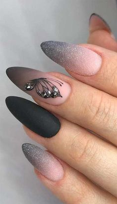 The best nail art designs for spring Mat Makeup, Makeup Tip, Nice Nails, Pretty Nail Art Designs, Really Cute Nails, Nail Style, Best Nail Art Designs