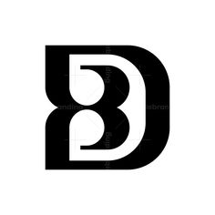 the letter b is made up of black and white letters, which appear to be overlapping