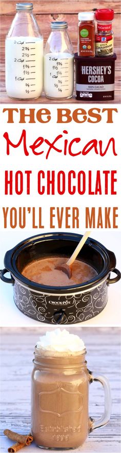 the best mexican hot chocolate you'll ever make