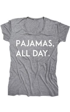 Pajamas Tee, How would you style this? http://keep.com/pajamas-tee-by-outfituation/k/1dolfXABFY/ Woman Pajamas, Pajamas All Day, Outfit Trends, Night Shirt, Me Time, Pajamas Women, Look Fashion