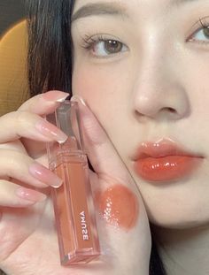 Bigger Lips Makeup, Peachy Lip, Makeup Nails Designs, Makeup List, Korean Eye Makeup, Pinterest Makeup, Soft Makeup