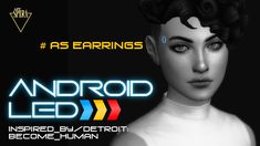 Detroit Become Human Led, Sims 4 Futuristic Cc, Ts4 Cyberpunk, Ts4 Mods, Sci Fi Clothing