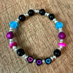 Rainbow Pride Bracelet Handmade New Without Tags Always Open To Bundles And Offers! Bi Bracelet, Pride Jewellery, Pride Bracelet, Rainbow Pride, Bracelet Handmade, Handmade Bracelets, Womens Jewelry Bracelets, Beaded Bracelet, Pink Purple