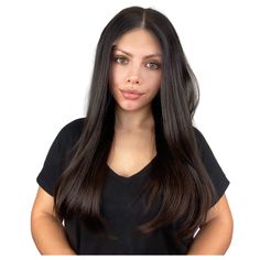 PRE-ORDER- SEE RETURN & SHIPPING POLICY** link below Solid Darkest Brown (Off Black) Lucious Long Locks ~ 24" length (subtle layers+ face framing for natural look) ~ 130% Hair Density ~ Silk lining inside cap that can be removed upon request- free of charge. (Silk lining- helps hide bio hair, protect knots for longevity of piece, protect bald/sensitive scalp. You may see the transition on the parting from silk liner to lace, some like silk lining some don't- all personal preference, can be easily removed just leave order note) ~ Multi-directional parting (parting can be moved!) ~ Bleached knots, plucked hairline, baby hairs + Face Framing ~ Highest Quality Brazilian texture human hair ~ Raw Virgin Cuticle aligned Human Hair (better quality than Remy) ~ Gamini Invisible Lace Ear- To- Ear ~ Layers Face Framing, Subtle Layers, Ear Cap, Invisible Lace, Baby Hairs, Sensitive Scalp, Long Locks, Hair Density, Face Framing