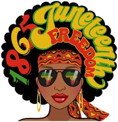 a woman wearing sunglasses and a headdress with the words junetee bread on it