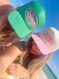 Cheers to our new favorite pink vintage trucker hat! Ships immediately :) Preorders will ship in two weeks Cheap Pink Trucker Hat, Cute Trucker Hats, Boat Day Outfit, Support Day Drinking, Summer Trucker Hat, Cute Trucker Hat, Hat Business, Trucker Hat Fashion, Funny Trucker Hat