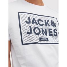 Shirt Design Inspiration, Boys Graphic Tee, Logo Material, Navy Blazer, Tapestry Weaving, Cool Tees, Graphic Design Logo, Jack Jones, Design Logo