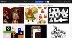 an image of some art related items on the webpage for artists and graphic designers