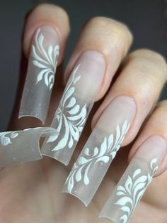 Formal Nails, Nail Art Galleries, White Nails, Sweet 16, Makeup Nails, Nails Inspiration, Pretty Nails, Cute Nails, Nail Inspo