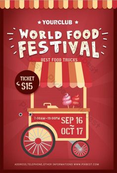 the world food festival is coming to town on saturday, oct 17 and it's free