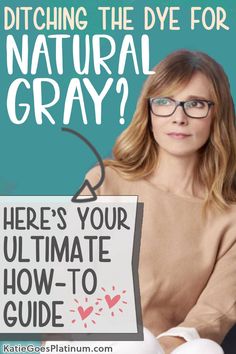 If you never dyed your hair, going gray is pretty easy - you just wait, and it happens (depending on genetics!) But if you spent years dyeing your hair, going gray gets a little trickier. In this post, I lay out all your options. The one you choose depends on your budget, your temperament and your personality! #grayhair #greyhair #goinggray #goinggrey #grayhairtransition #silversisters How To Go Gray, Going Gray Gracefully, Grey Hair Looks, Silver Haired Beauties, Grey Curly Hair