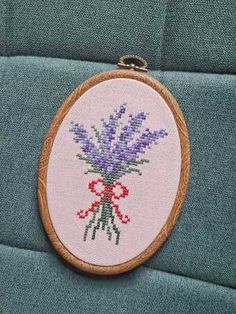 Cross stitch pattern from Cute Embroidery By Kate featuring a beautiful bouquet of lavender flowers!


Pattern stitched on 14 Ct. Aida in the color of your choice using DMC floss. Stitch Count: 36 x 52. Finished size: 2.57" x 3.71". Trendy Cross Stitch Patterns, Watering Can Cross Stitch, Cross Stitch Patterns Lavender, Circular Cross Stitch Patterns, Blueberry Cross Stitch Pattern, Small Flower Cross Stitch Pattern, Simple Cross Stitch Patterns Free Charts, Finished Cross Stitch Ideas, Cottage Core Cross Stitch