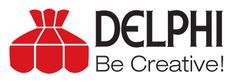 the logo for delphi be creative