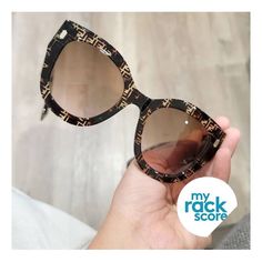 As lots of you know, the Rack can be a little slice of designer heaven. Just ask @shopluxurywithme: “Loving my classic Fendi sunglasses! Only $119 from $350." Share your find at #MyRackScore. Fendi Sunglasses, The Rack, Fendi