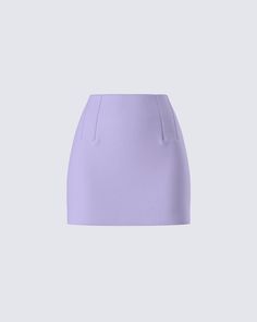 Branca Ivory Scoop Neck Vest – FINESSE Shuffle Outfit, Jennifer Black, Purple Mini Skirt, Lavender Skirt, Pastel Skirt, Purple Bottom, Corporate Baddie, Business Clothes, Future Of Fashion