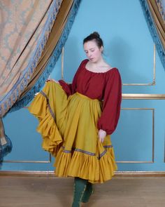 Colour Cotton Gauze Long Sleeve Renaissance Peasant Blouse Costume Dress up Ren Faire - Etsy Peasant Blouse, Women's Costumes, Blouse Length, Costume Dress, Dress Up, Bathing Beauties, Music Clothes, Clothes For Women, Long Sleeve