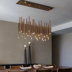 Tubular Chandelier - Creating Coziness Tube Chandelier, Dining Chandelier, Rectangle Chandelier, Light For Living Room, Chrome Chandeliers, Room Ambiance, Hanging Light Fixtures