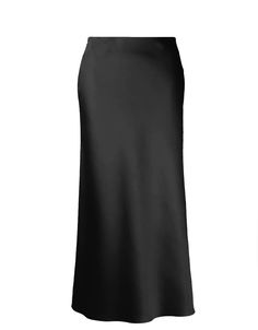 Our fashion girl favorite- The Eudora Maxi Bias Skirt is now in our new "Easy Satin". Featherweight, perfectly draped, this fluid design never hugs and falls elegantly to the ankle. This slip skirt is a seasonless wardrobe staple you'll reach for over and over again. Bias cut, skims curves without hugging. Day to night; also can be worn as strapless dress We love it for every day- a vacation favorite, easily at home on the beach, at brunch, or for a sophisticated dinner. It pairs perfectly with a button down shirt, simple T, or a blazer. Slip on styling with a soft elastic waist.  44" in length for a size 3 Model Faye is a size 16 and is wearing size 2 as skirt.  FINAL SALE Black Satin Maxi Skirt, Maxi Satin Skirt, Bias Skirt, Satin Maxi Skirt, Oversized Button Down Shirt, Slip Skirt, Satin Maxi, Plus Size Skirts, Satin Skirt