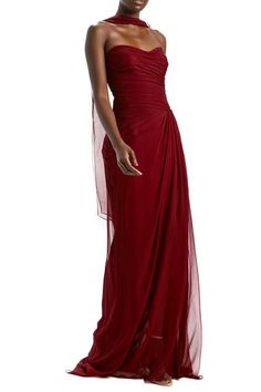 Spaghetti Strap Gown Evening Party, Strapless Ball Dress, Burgundy Gown Classy, Fall Evening Gowns, Halter Gown Classy, Long Torso Dress, Vintage Gala Dress, Classic Formal Dresses, Simple Classy Prom Dresses