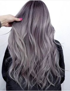 Purple And Green Hair, Root Melt, New Hair Look, Cute Hair Colors, Beautiful Hair Color, Hair Color Techniques, Hair Color Purple